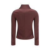 Courrèges Bordeaux Polyester Sweatshirt