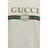 Gucci White Cotton Sweatshirt