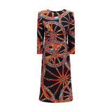 Dolce & Gabbana Multicolor Silk Cocktail Dress