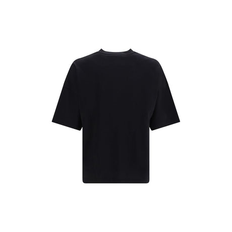 Palm Angels Black Cotton T-Shirt