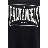 Palm Angels Black Cotton T-Shirt