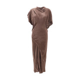 Rick Owens Beige Viscose Casual Dress