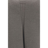 Rick Owens Gray Wool Oves Aries Hoodie