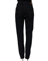 Versace Jeans Couture Blue High Waist Skinny Denim Trouser Jeans