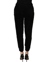 Juicy Couture Dark Gray Mid Waist Tapered Cropped Trouser Pants