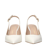 Stuart Weitzman Beige Leather High Heel Pumps