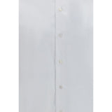 Finamore White Cotton Dress Shirt