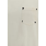 Palm Angels White Cotton T-Shirt