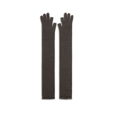 Rick Owens Gray Wool Oves Aries Gloves