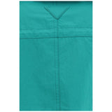 Prada Blue Nylon Coat