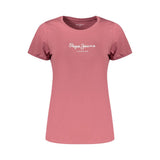Pepe Jeans Pink Cotton Women's T-Shirt