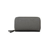 Mario Valentino Black Polyurethane Women's Wallet