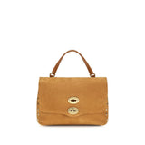 Zanellato Beige Suede Leather Shoulder Bag