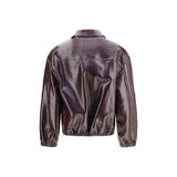 Courrèges Bordeaux Cotton Bomber