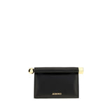 Jacquemus Black Lamb Ovis Aries Aries Clutch Bag