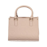 Mario Valentino Pink Polyurethane Women's Bag with Handles