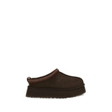 UGG Brown Suede Leather Mules