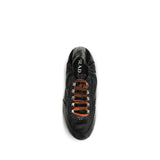 Prada Black Lamb Ovis Aries Aries Athletic Sneakers