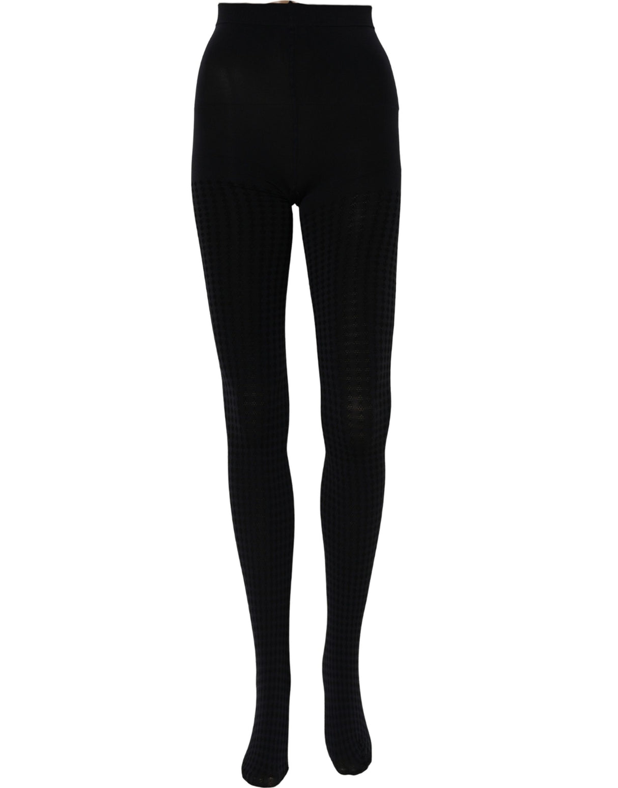 Dolce & Gabbana Black Nylon Tights Stocking Pantyhose Socks