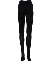Dolce & Gabbana Black Nylon Tights Stocking Pantyhose Socks