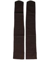 Dolce & Gabbana Brown Nylon Over Calf Long Women Accessory Socks