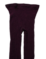 Dries Van Noten Violet Floral Fishnet Tights Stockings Pantyhose Socks