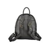 Mario Valentino Black Polyurethane Women's Backpack
