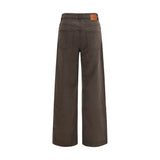 P.A.R.O.S.H. Brown Cotton Casual Pants