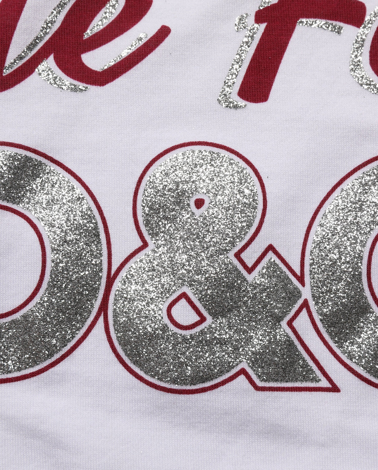 Dolce & Gabbana White Graphic Print Cotton Crew Neck T-shirt