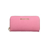 Mario Valentino Pink Polyurethane Women's Wallet