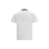 Burberry White Cotton Top