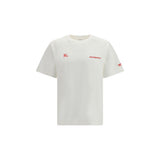 Burberry White Cotton T-Shirt