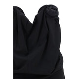 Magda Butrym Black Wool Oves Aries Cocktail Dress