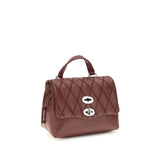Zanellato Multicolor Calf Leather Bos Taurus Shoulder Bag