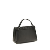 Zanellato Black Calf Leather Bos Taurus Shoulder Bag