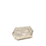 Brunello Cucinelli Beige Silk Shoulder Bag