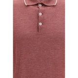Brunello Cucinelli Bordeaux Cashmere Dress Shirt