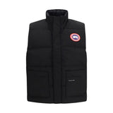Canada Goose Black Recycled Polyester Sleeveless Jacket