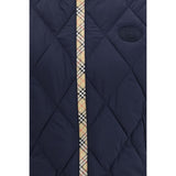 Burberry Blue Polyamide Sleeveless Jacket
