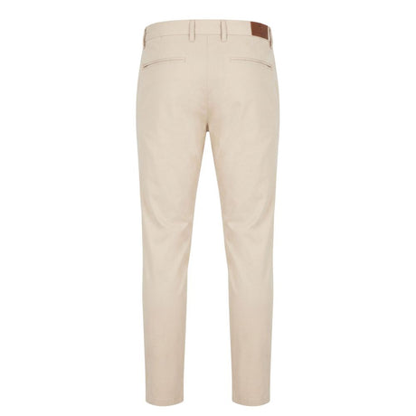 Trussardi Jeans Beige Cotton Men Pants