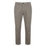 Trussardi Jeans Grey Cotton Men Trouser