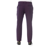 Trussardi Jeans Red Cotton Men's Pant