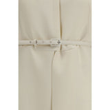 Fendi Beige Wool Oves Aries Casual Dress