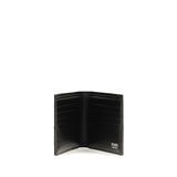 Fendi Black Calf Leather Bos Taurus Wallet