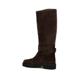 Valentino Garavani Brown Suede Leather Boots