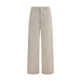 Fendi Beige Cotton Jeans Denim