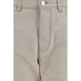 Fendi Beige Cotton Jeans Denim