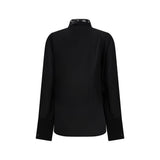 Fendi Black Silk Blouse