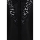 Fendi Black Silk Blouse