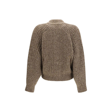 Brunello Cucinelli Brown Cashmere Cardigan